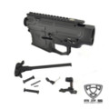 APS QMTS M4 Receiver Set for APS Version 2 Gear Box (Black)