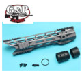 G&P M.T.F.C. System 10.75 inch Shark M-Lok handguard (Gray) G&P M.T.F.C. System 10.75 inch Shark M-Lok handguard (Gray)